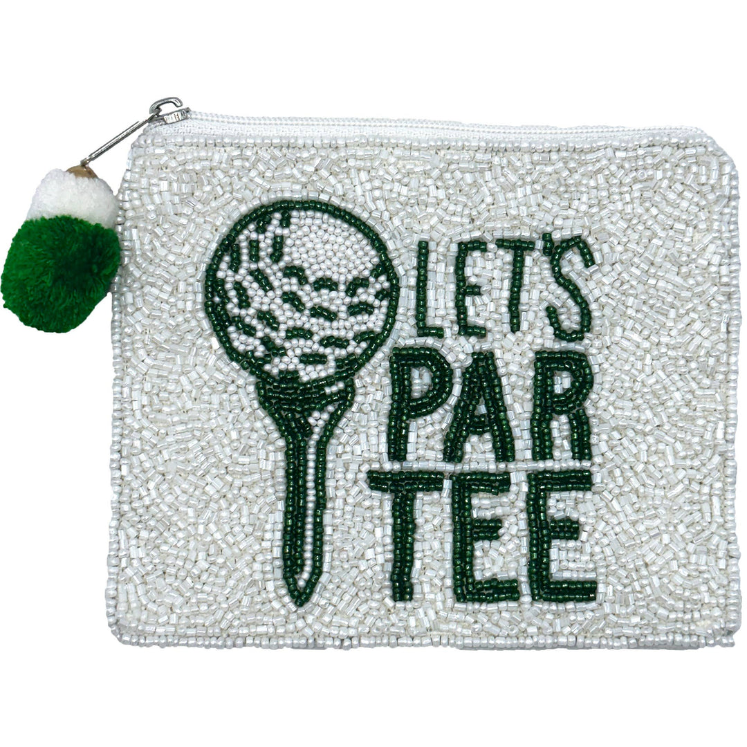 Let’s Partee Beaded Coin Pouch