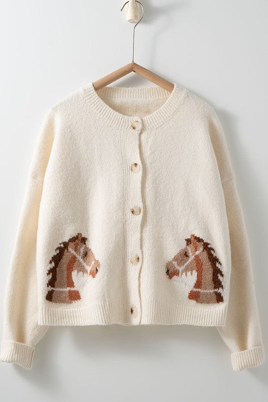Equestrian Dream Cardigan