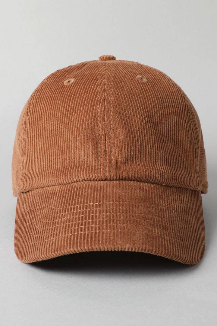 Corduroy Baseball Dad Hat