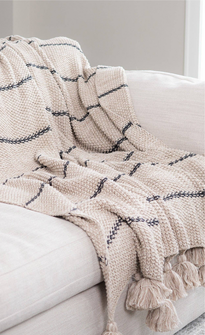 Elin Cotton Throw Blanket