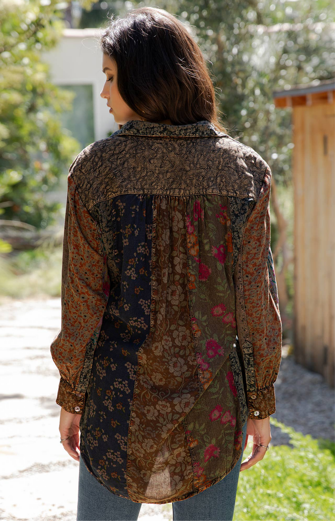 Willow Patchwork Blouse