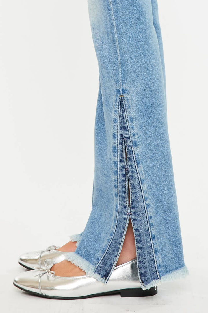 Lola Mid Rise Flare Jeans