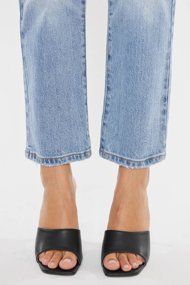 Chantal Ankle Straight Jeans