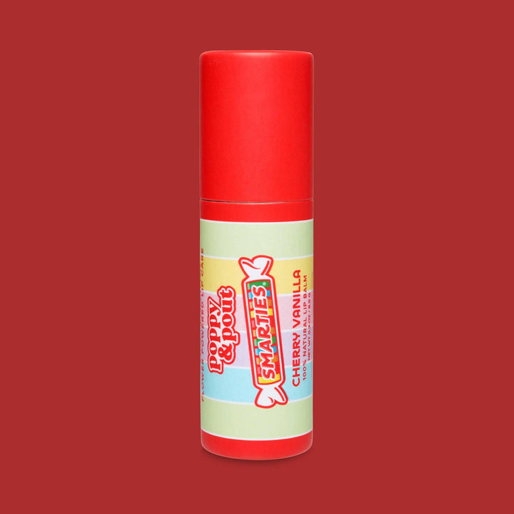 Cherry Vanilla Smarties Lip Balm