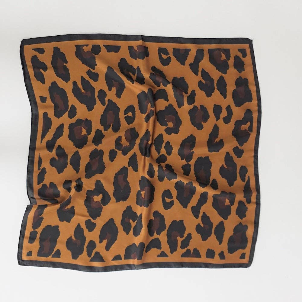 Sylvie Leopard Scarf