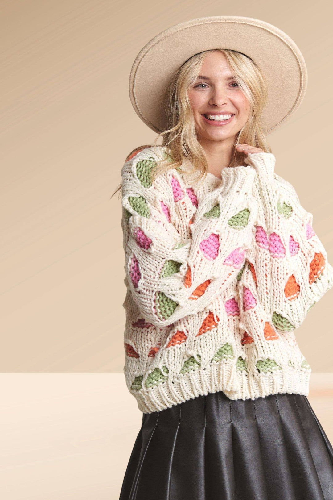 Holly Multi Knit Sweater