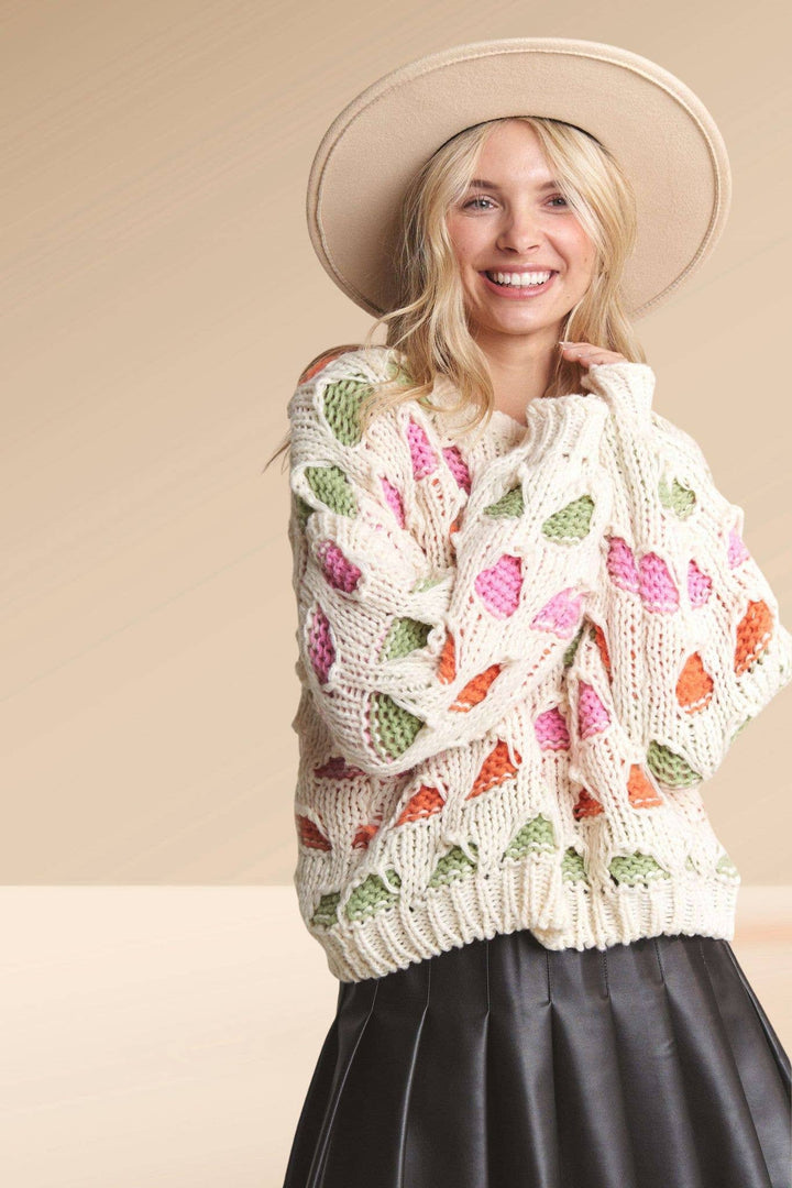 Holly Multi Knit Sweater