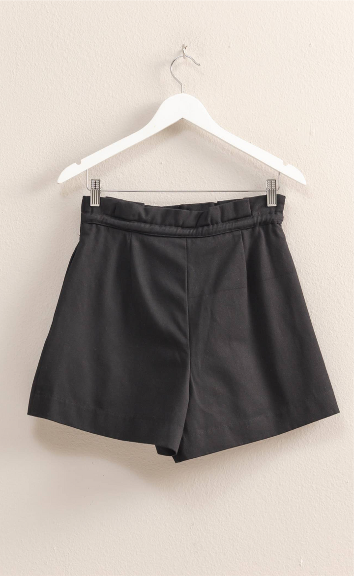 Urban Ease Twill Tie Shorts