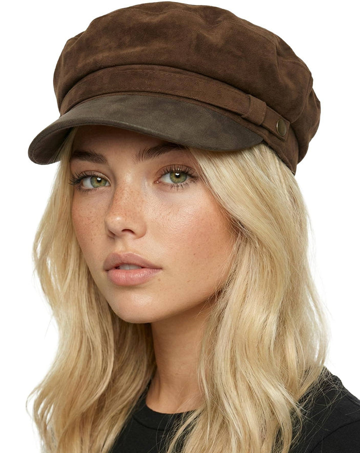 Fiddler Faux Suede Hat