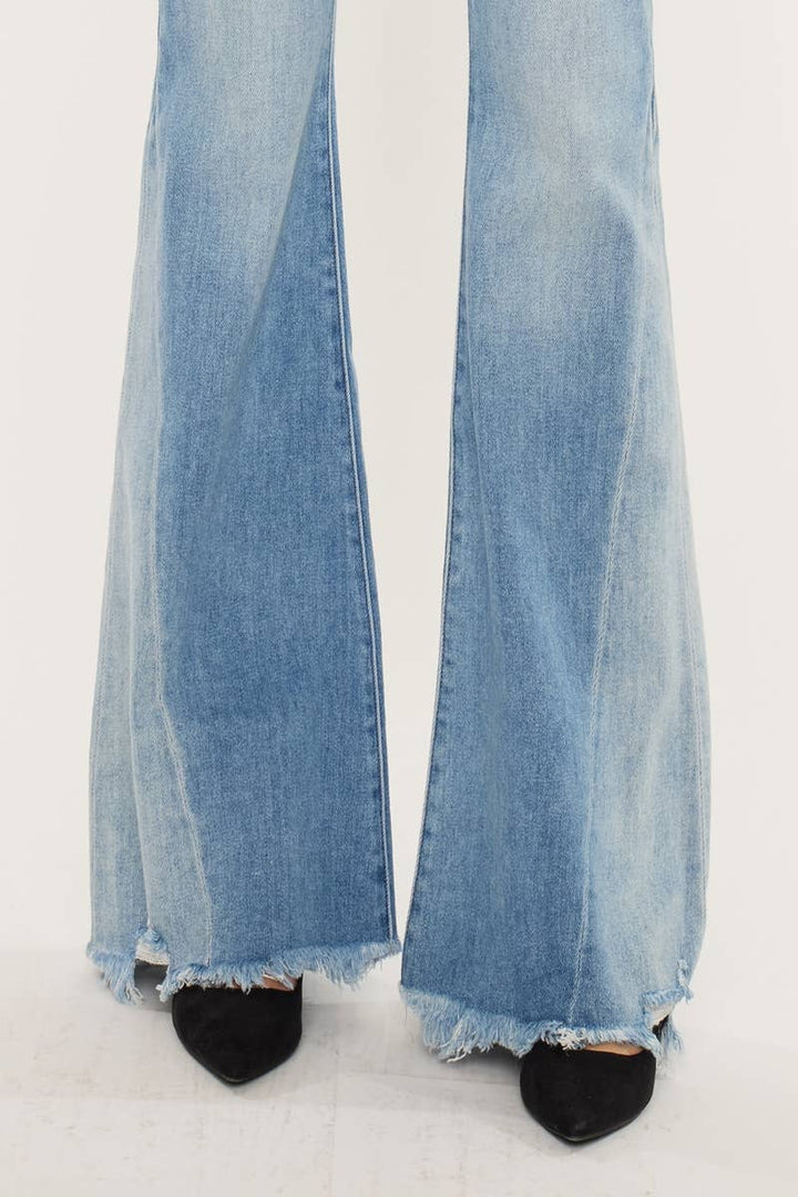 Bri Mid Rise Flare Jeans