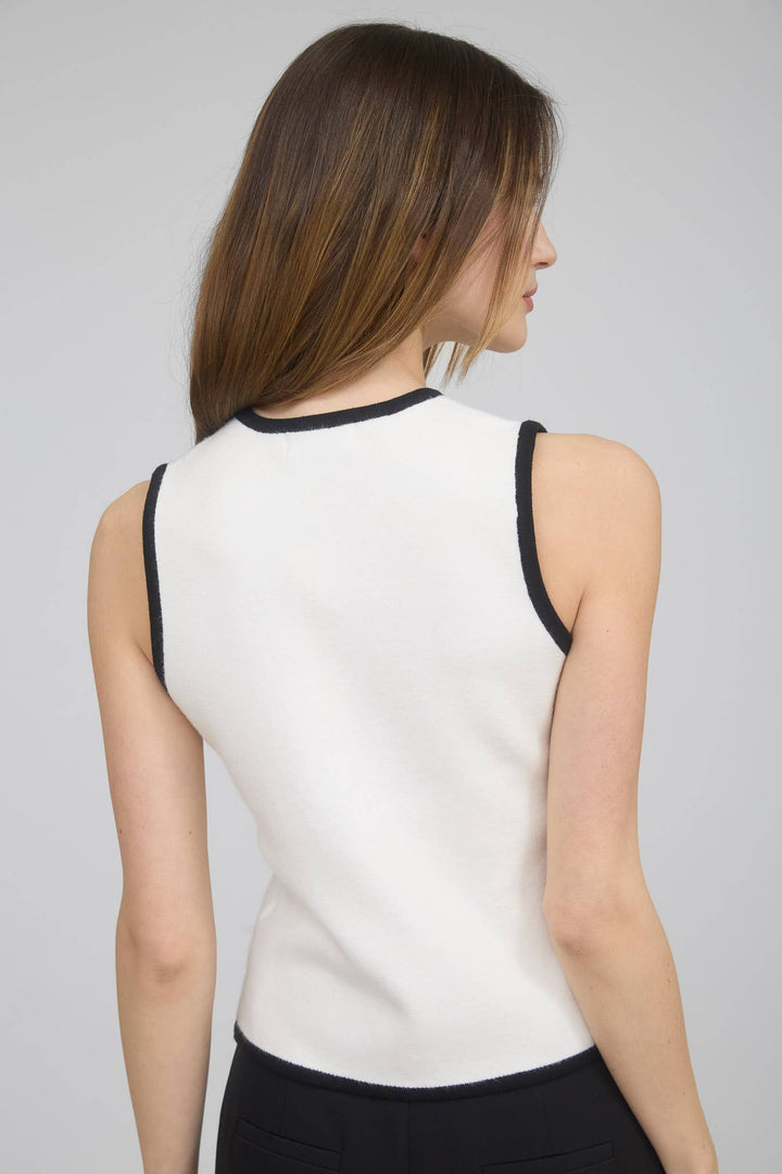 Old Money Button Knit Vest