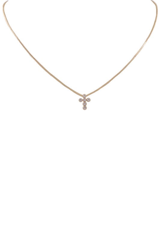 Aurelia Cross Necklace