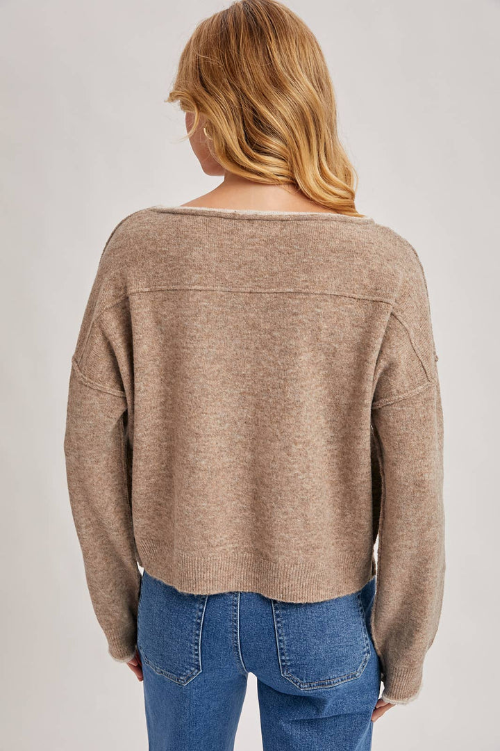 Essential Boatneck Sweater - 3 colors