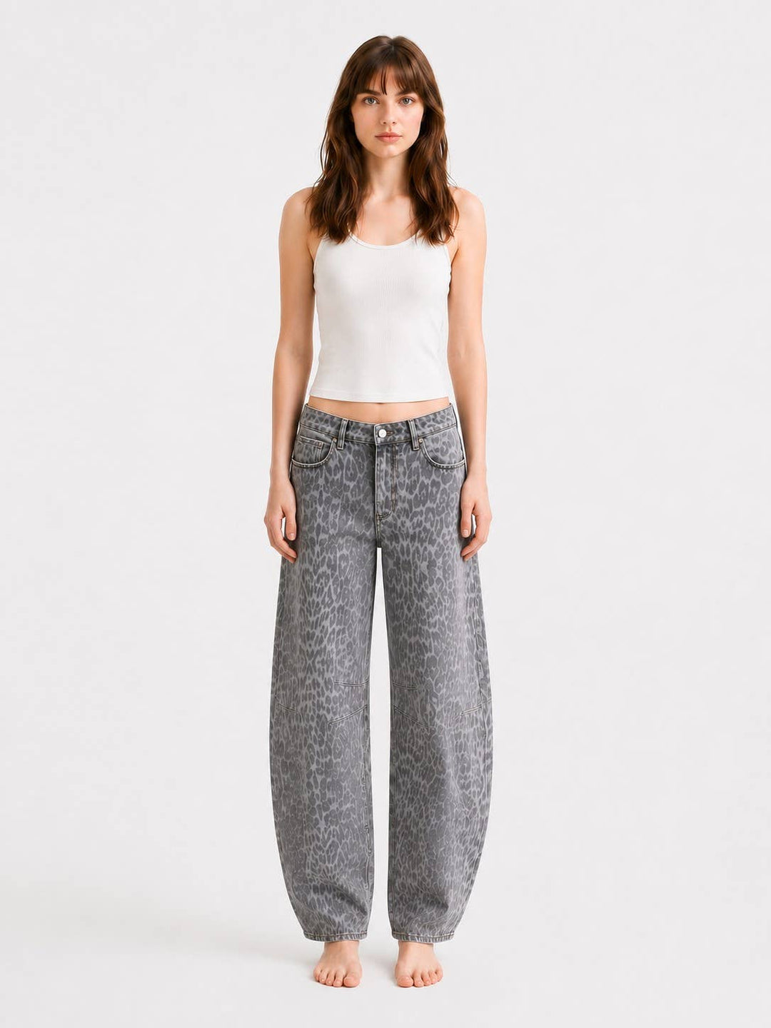 Alyx Leopard Jeans