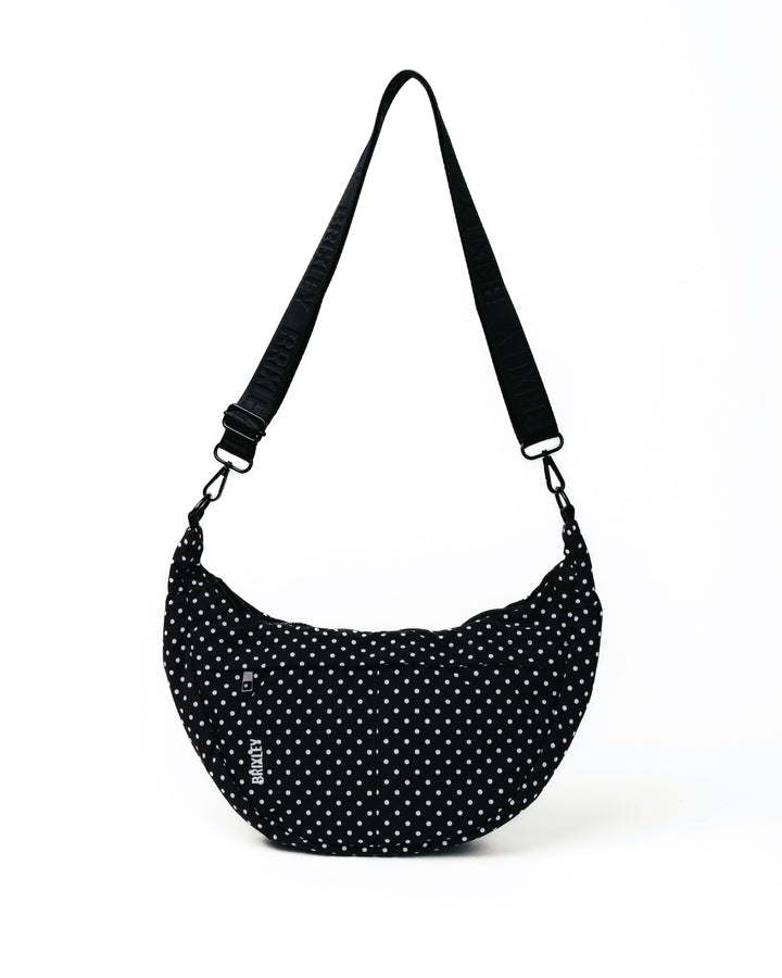 Brixley Crescent Bag - Pepper Dot