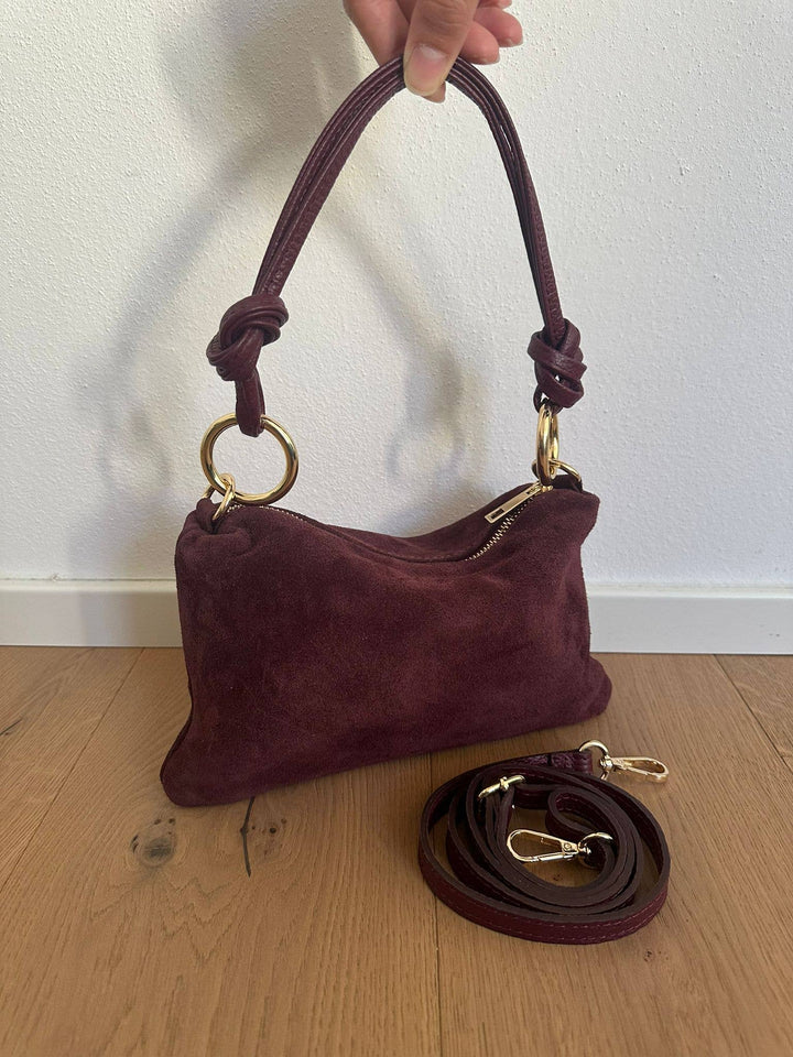 Suede Shoulder Bag