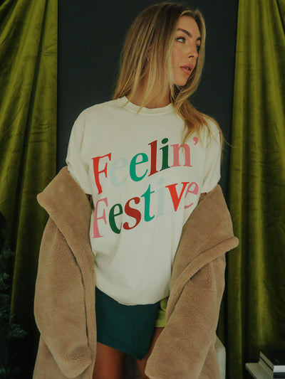 Comfort Colors Feelin Festive Tee