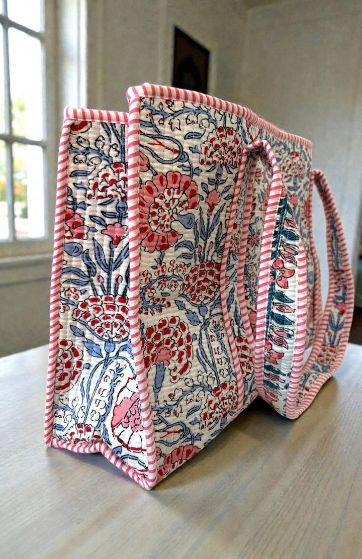 Millie Quilted Tote Bag