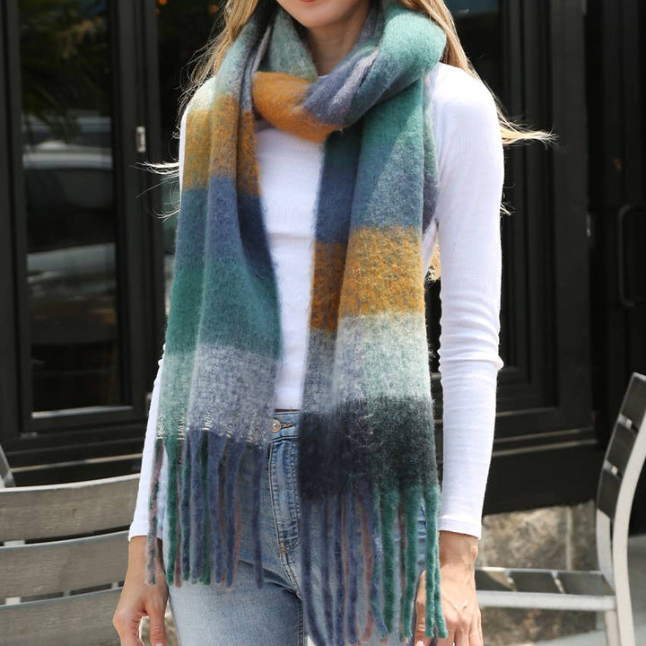 Emery Plaid Scarf