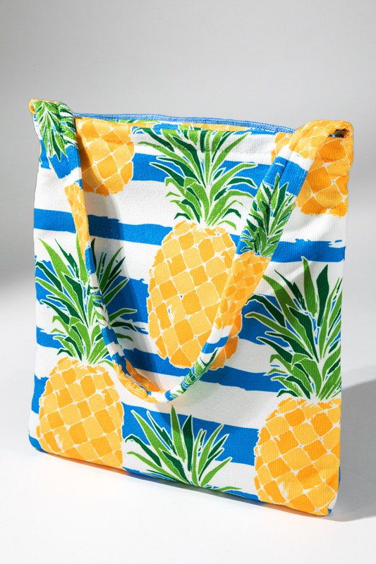 Pineapple Passion 2-in-1 Beach Towel + Tote