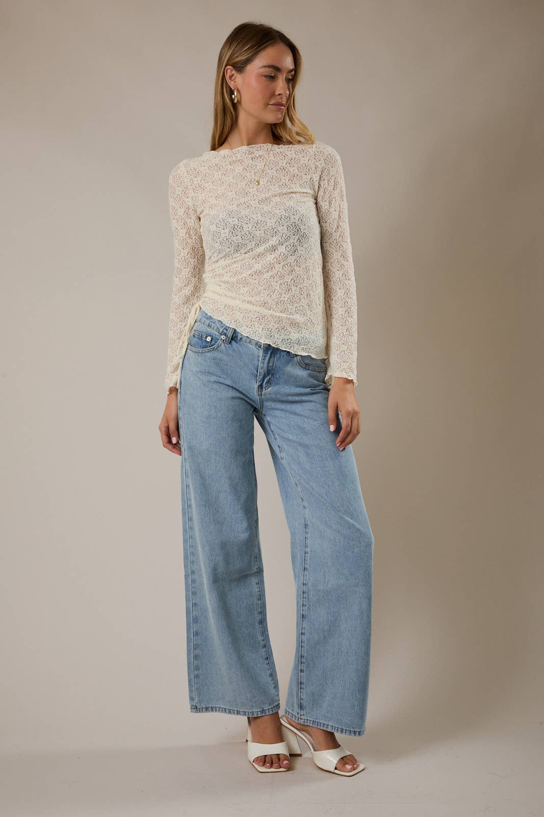 Bella Bloom Lace Top