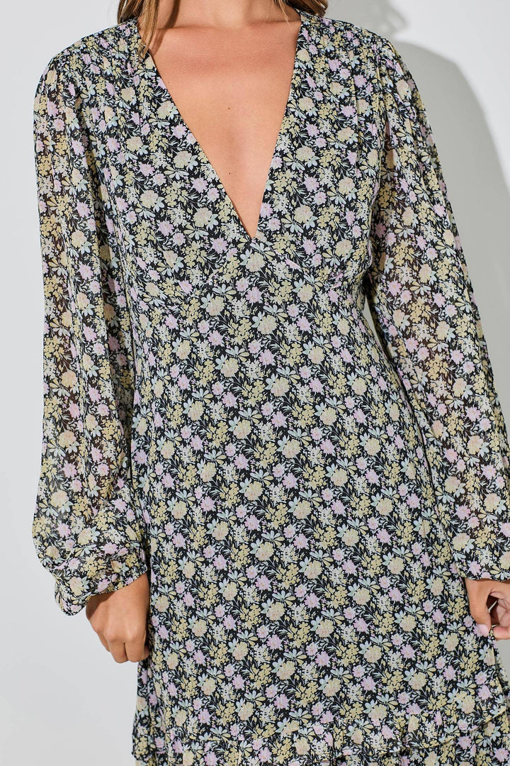 Brynlee Floral Maxi Dress