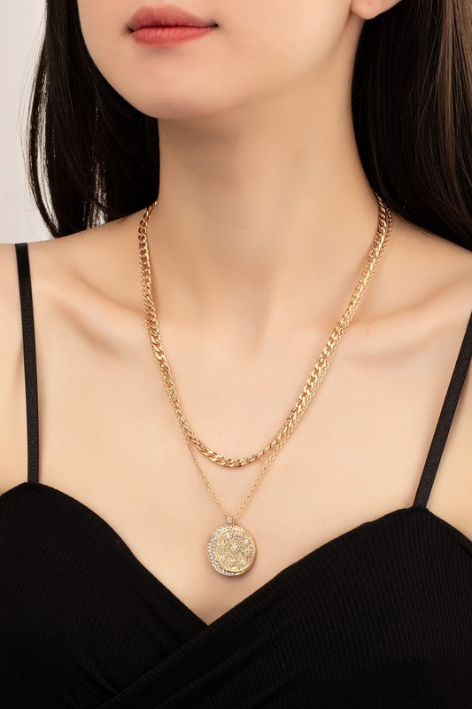 The Moon + Stars Necklace