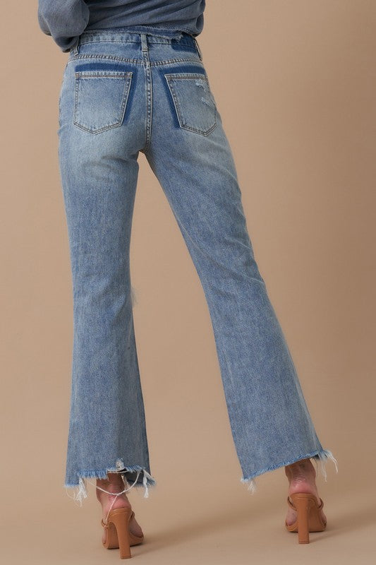 Kenna Cropped Denim Flash/Final Sale