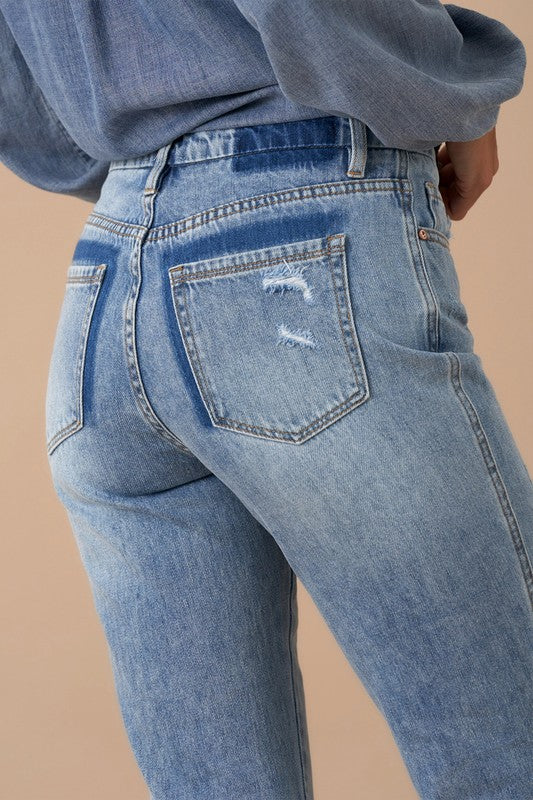 Kenna Cropped Denim Flash/Final Sale