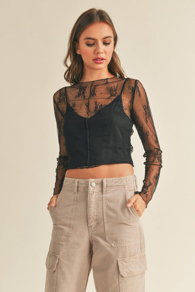 After Hours Lace Top