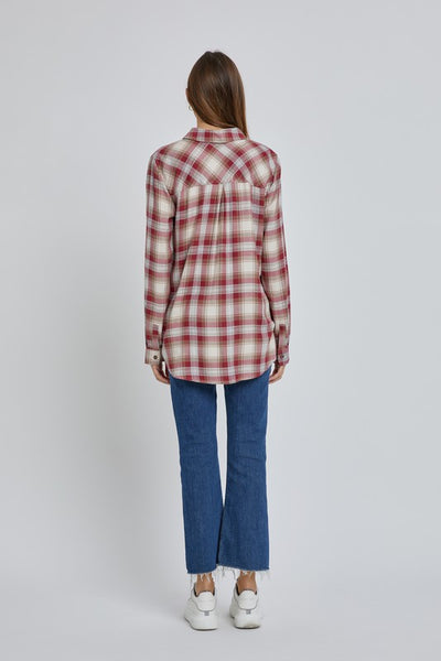Bridgette Plaid Button Down