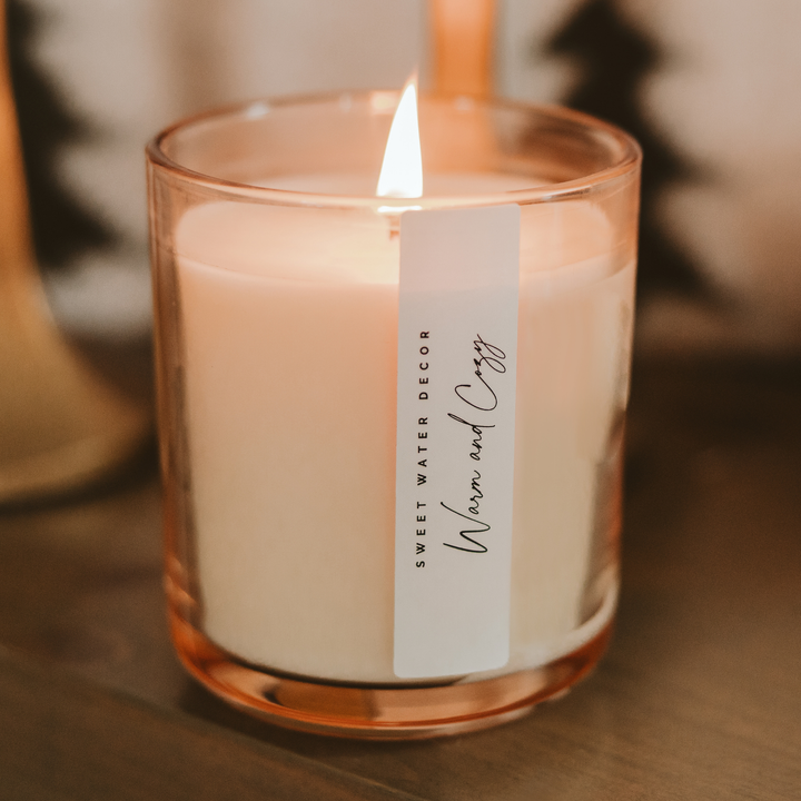 Warm and Cozy Soy Candle