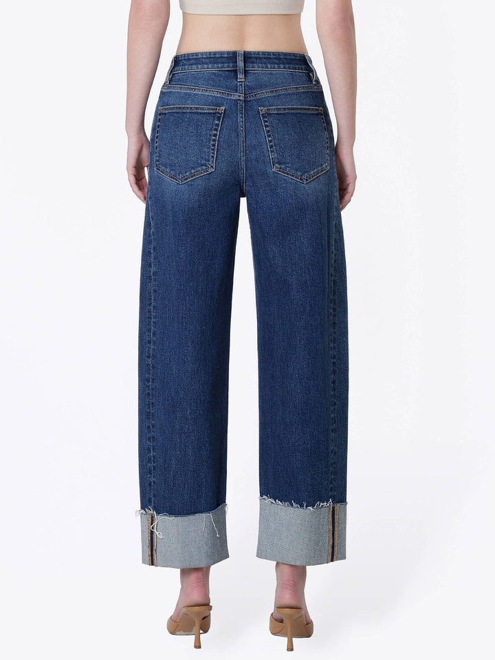 Blair Cuff Barrel Jeans { Preorder}