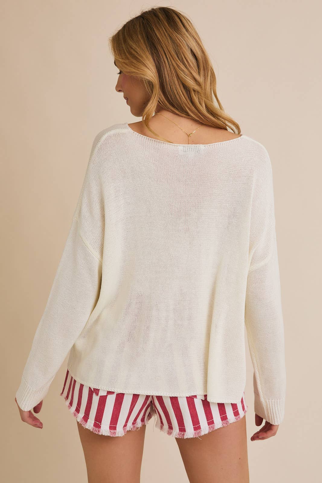 Star-Spangled Knit Sweater