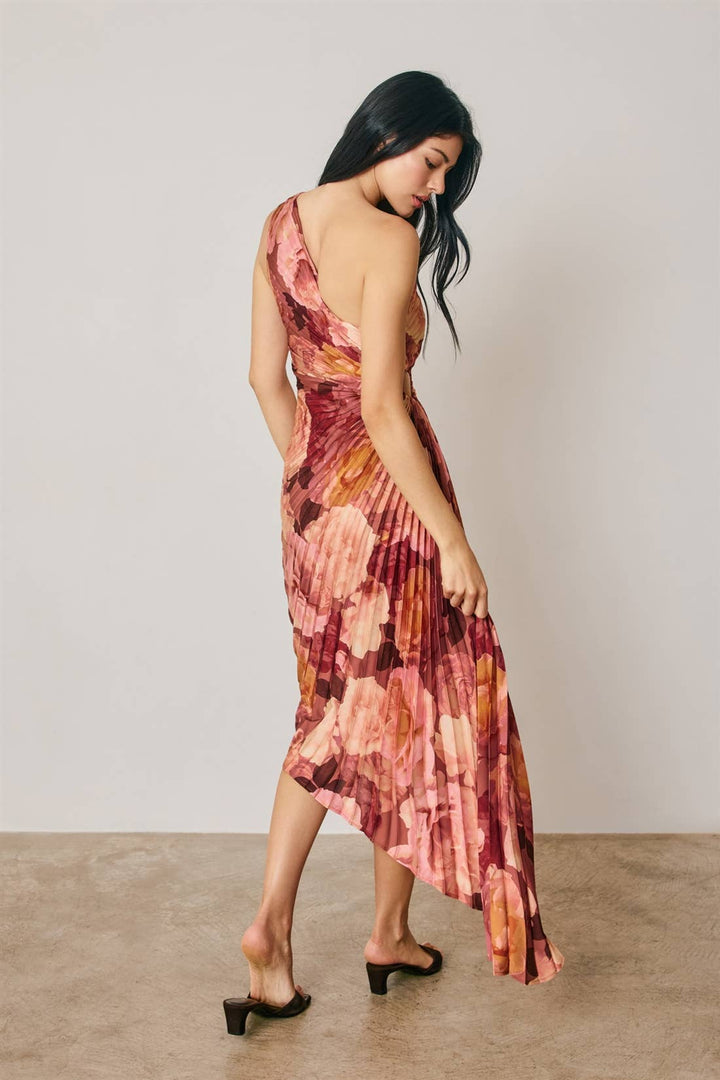 Rosalie One Shoulder Maxi Dress