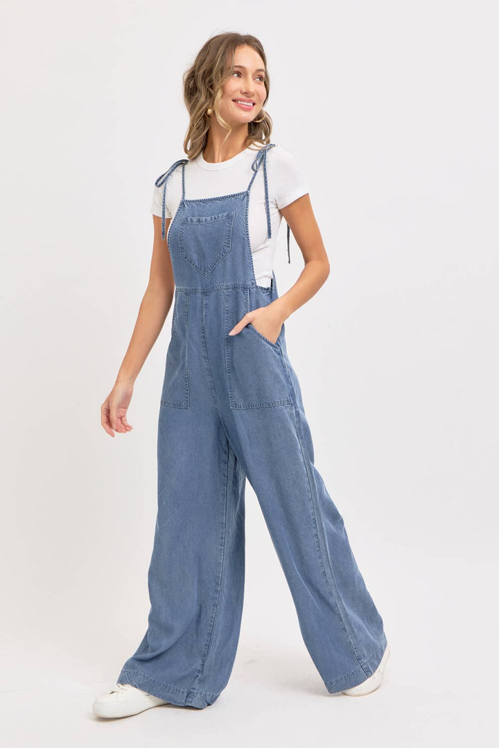 Cami Denim Overalls