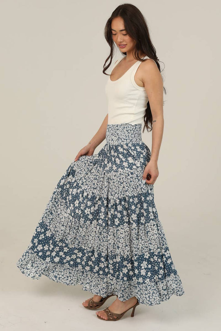 Rylee Tiered Maxi Skirt