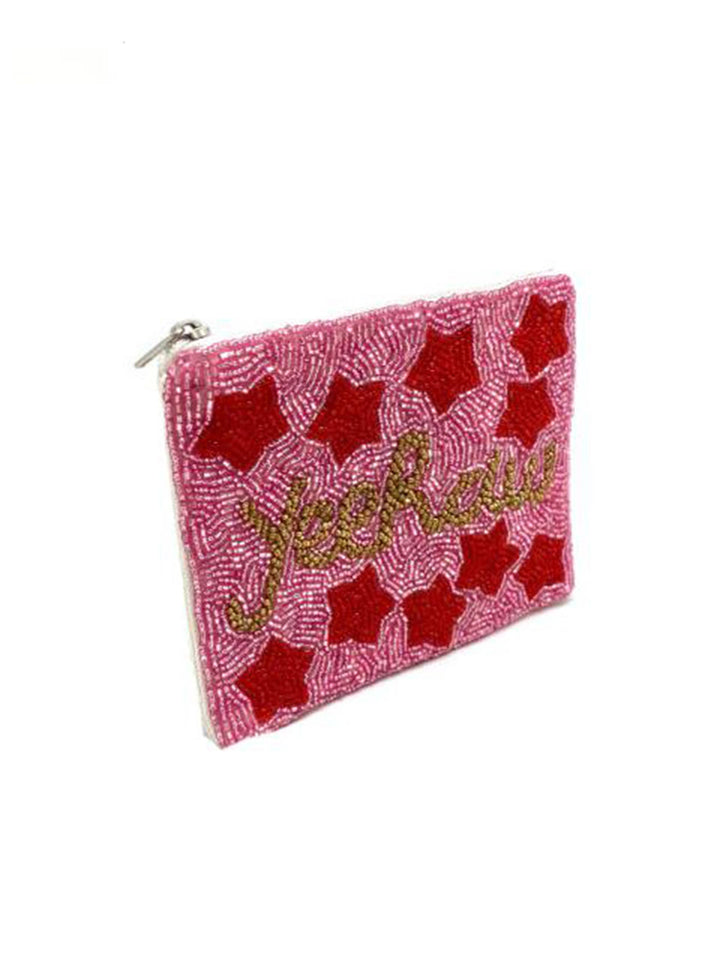 Yeehaw Beaded Coin Purse