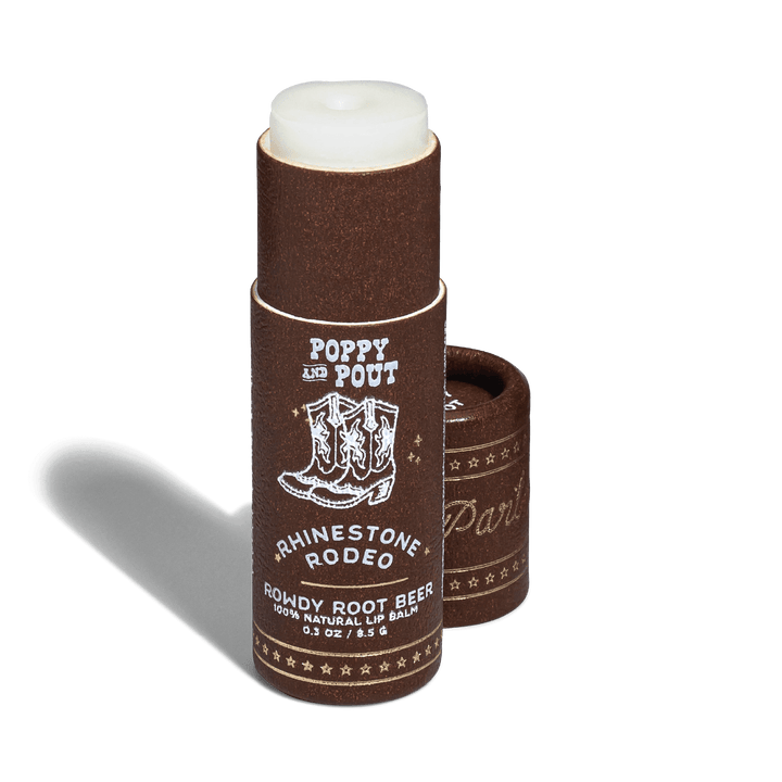 Poppy & Pout Lip Balm-Rowdy Rootbeer