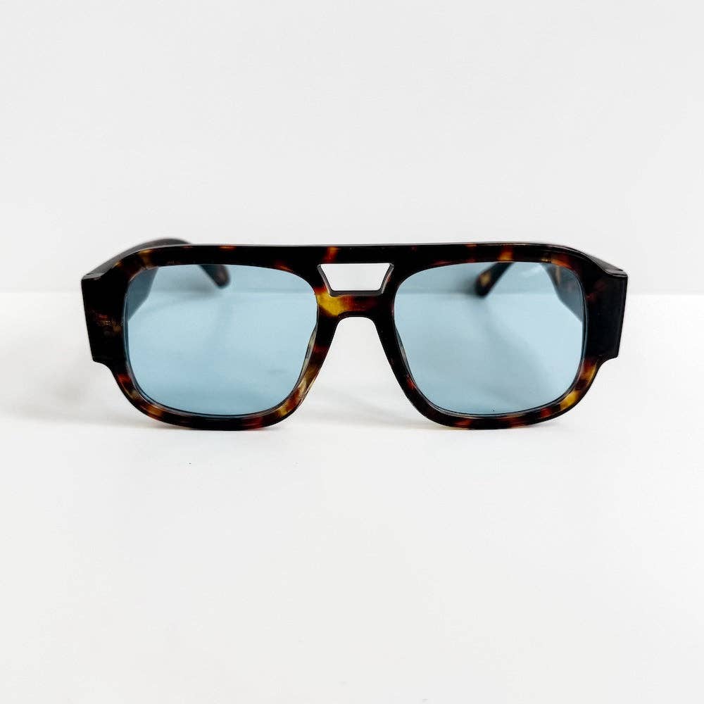Skye Retro Square Sunglasses