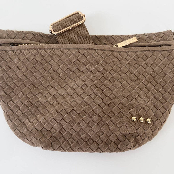 Westlyn Suede Woven Bum Bag