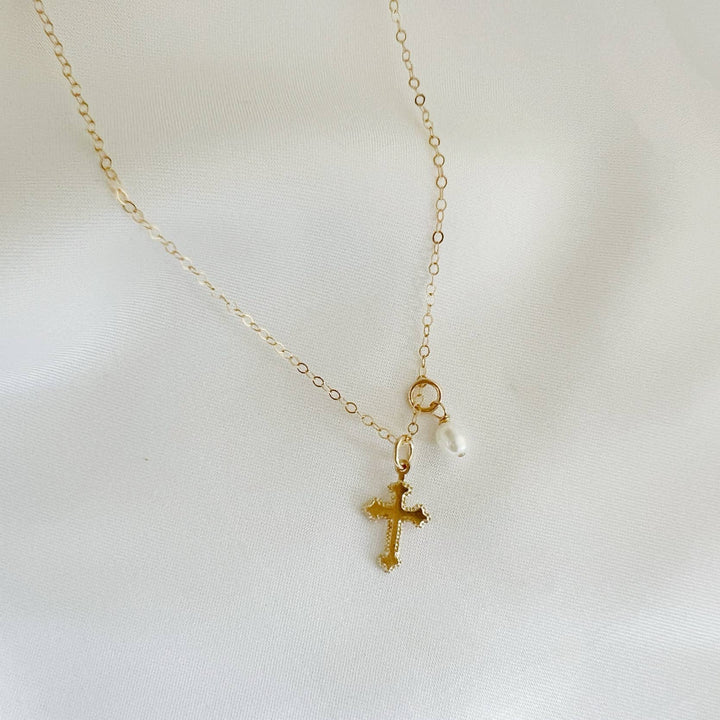 Truly Blessed Charm Necklace 14K Gold Filled