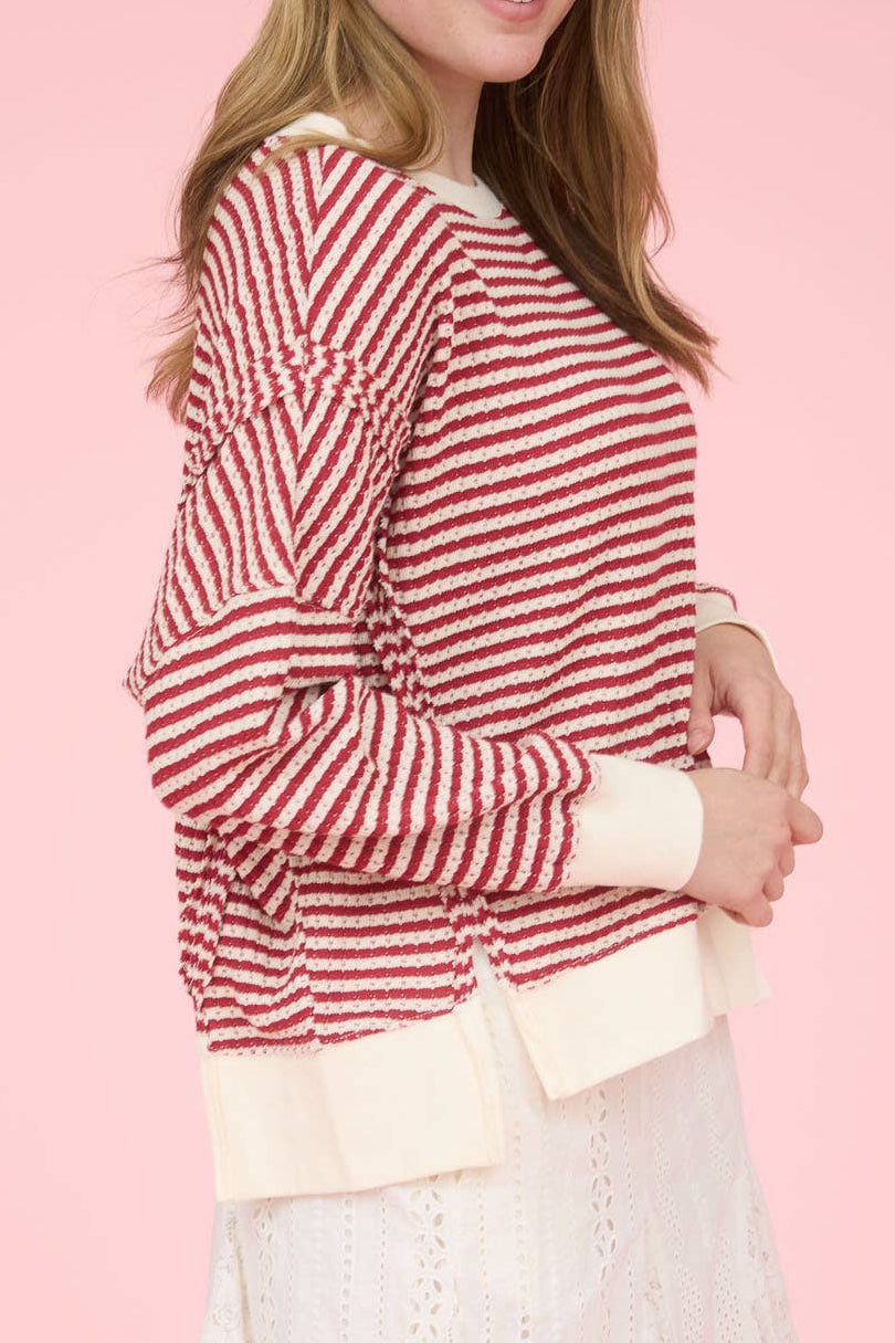 Jovie Striped Sweater