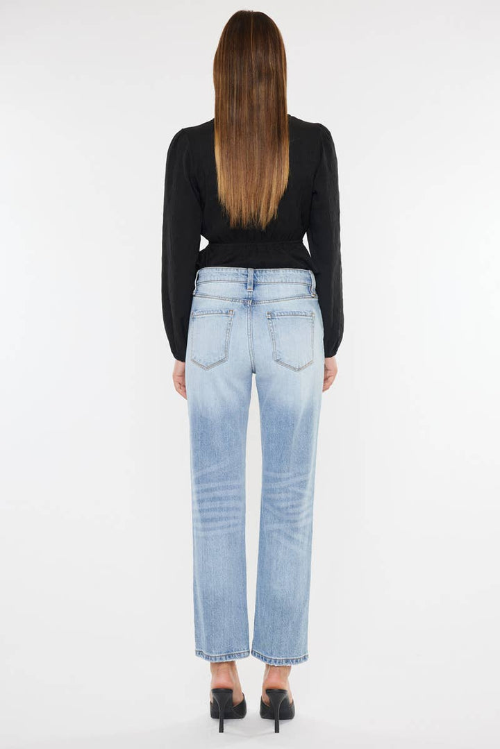 Chantal Ankle Straight Jeans