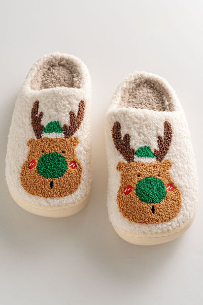 Reindeer Slippers