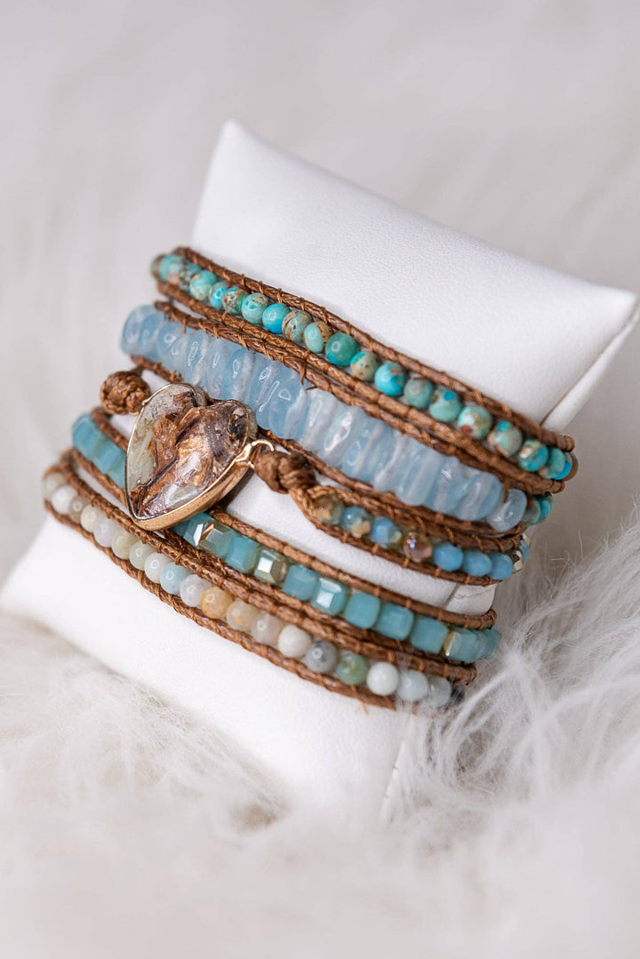 Heart Wrap Bracelet