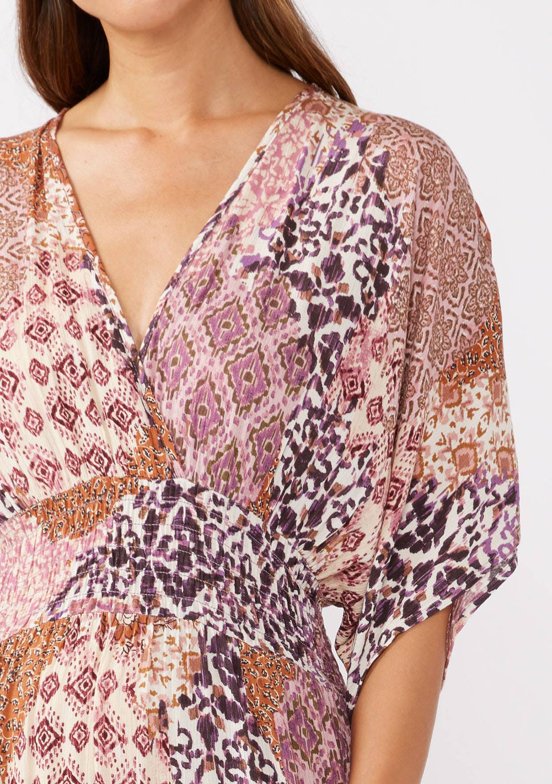Dreamscape Kimono Maxi Dress