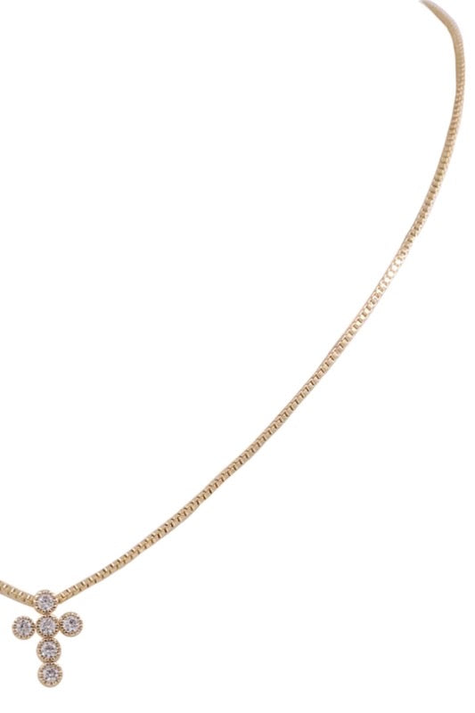 Aurelia Cross Necklace
