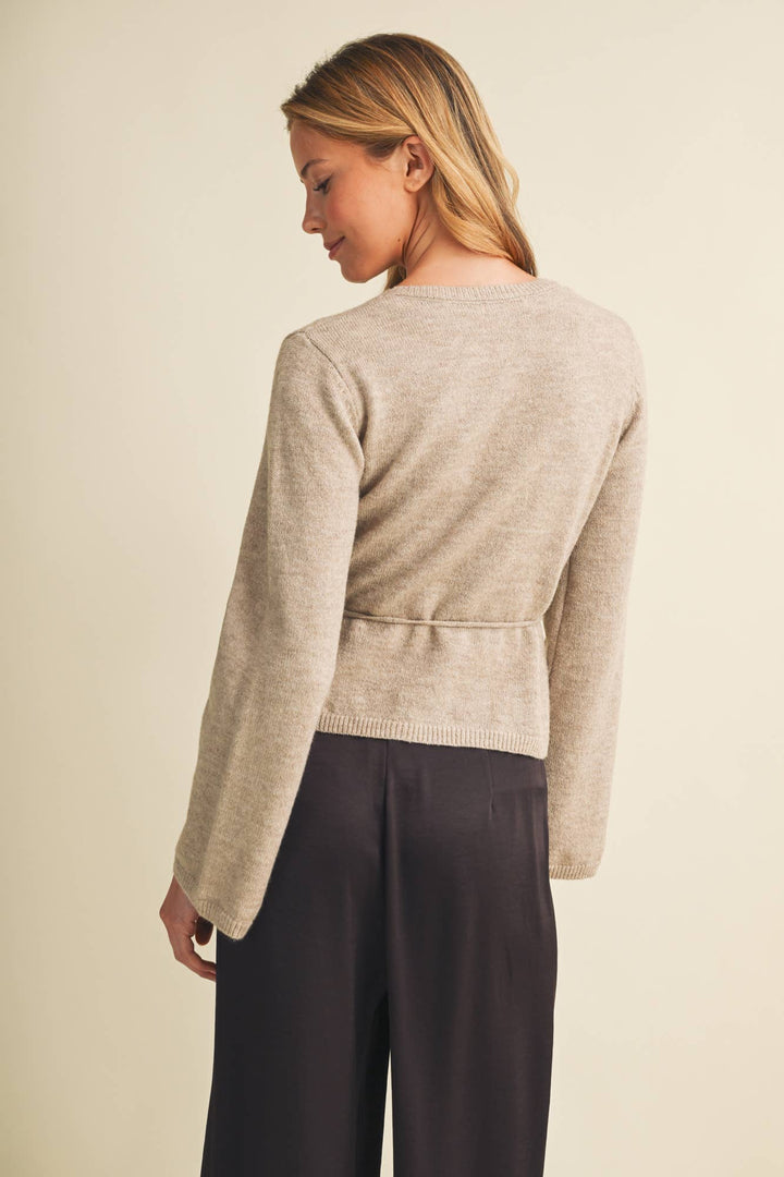 Wrap It Up Knit Top