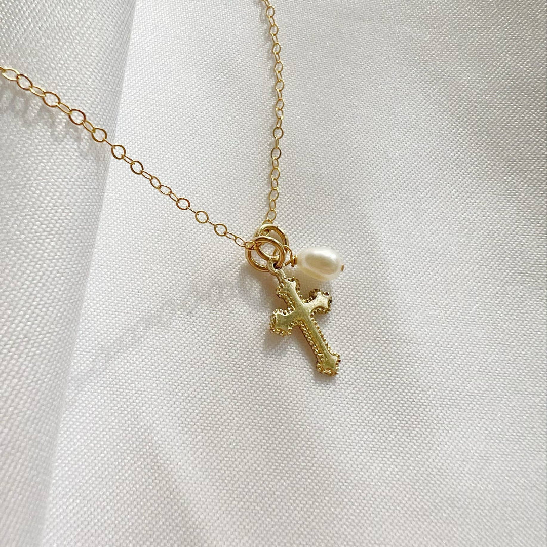 Truly Blessed Charm Necklace 14K Gold Filled